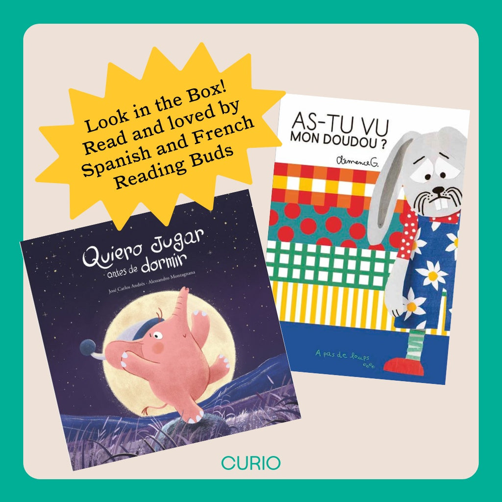 Two of our Most Beloved Bud Box Books in French and Spanish!