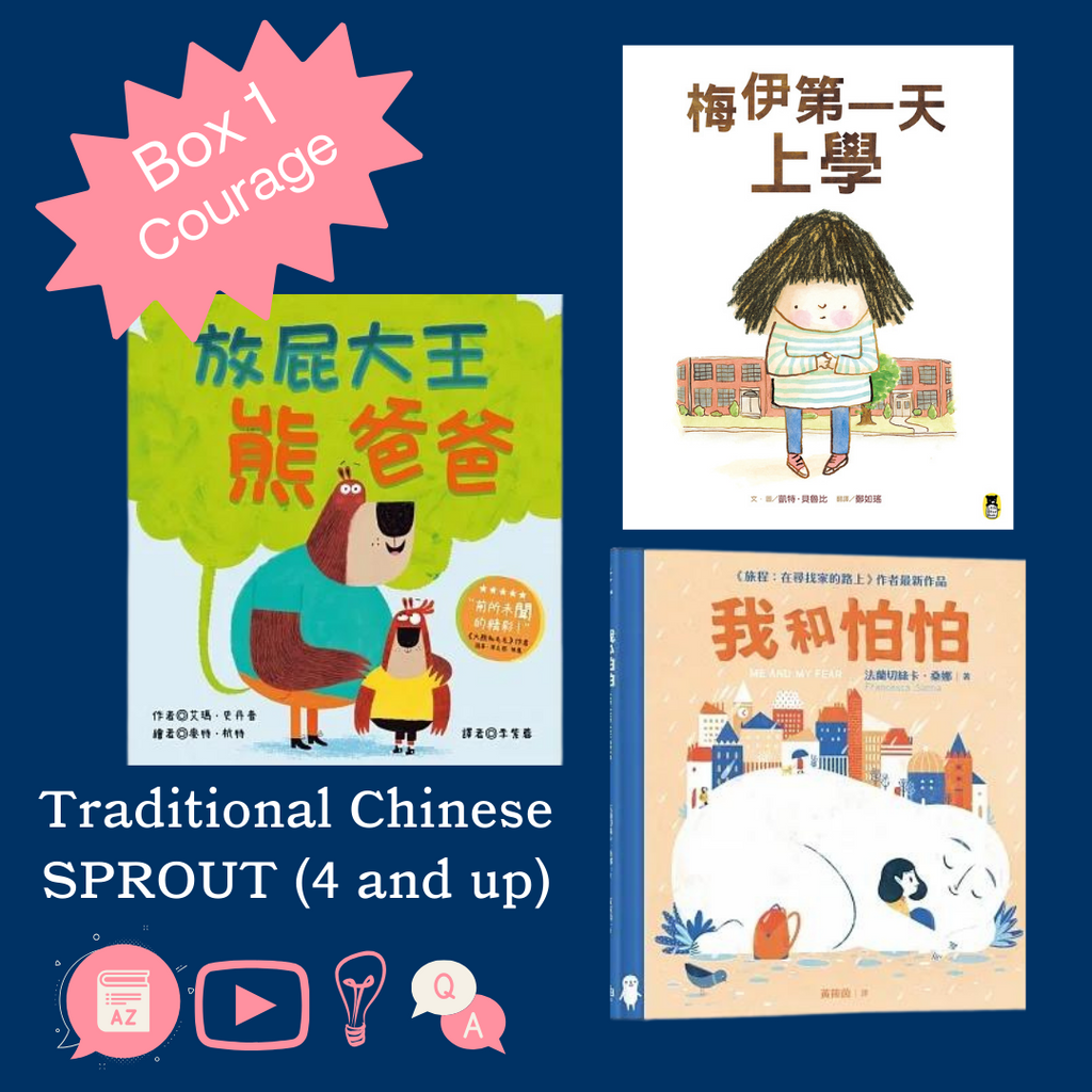 Traditional Chinese Sprout Box 1 - Courage