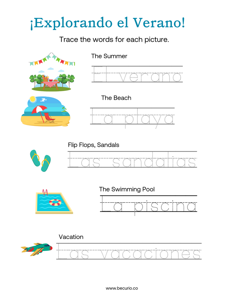 Curio's Summer Language Adventure: Engage and Explore with our Activity Sheets!
