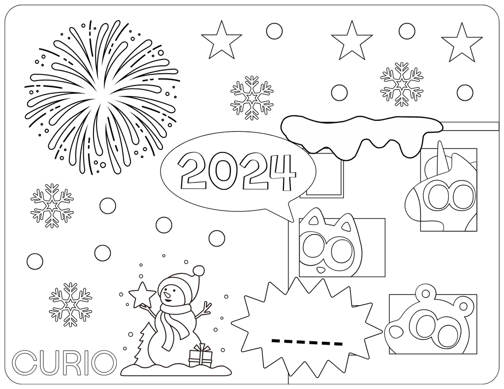 Holiday Coloring Sheets and 20% Off Everything!